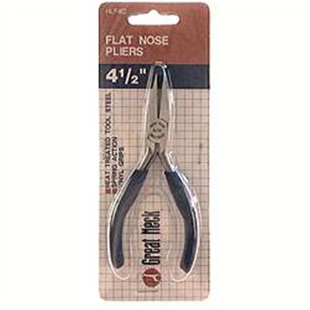 GREAT NECK Great Neck Saw Flat Nose Pliers  HLF4C 76812004543